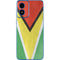 Guyana Flag Distressed Moto G Play 4G (2024) Skin